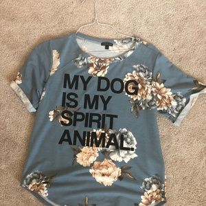 "My Dog Is My Spirit Animal" Graphic Tee